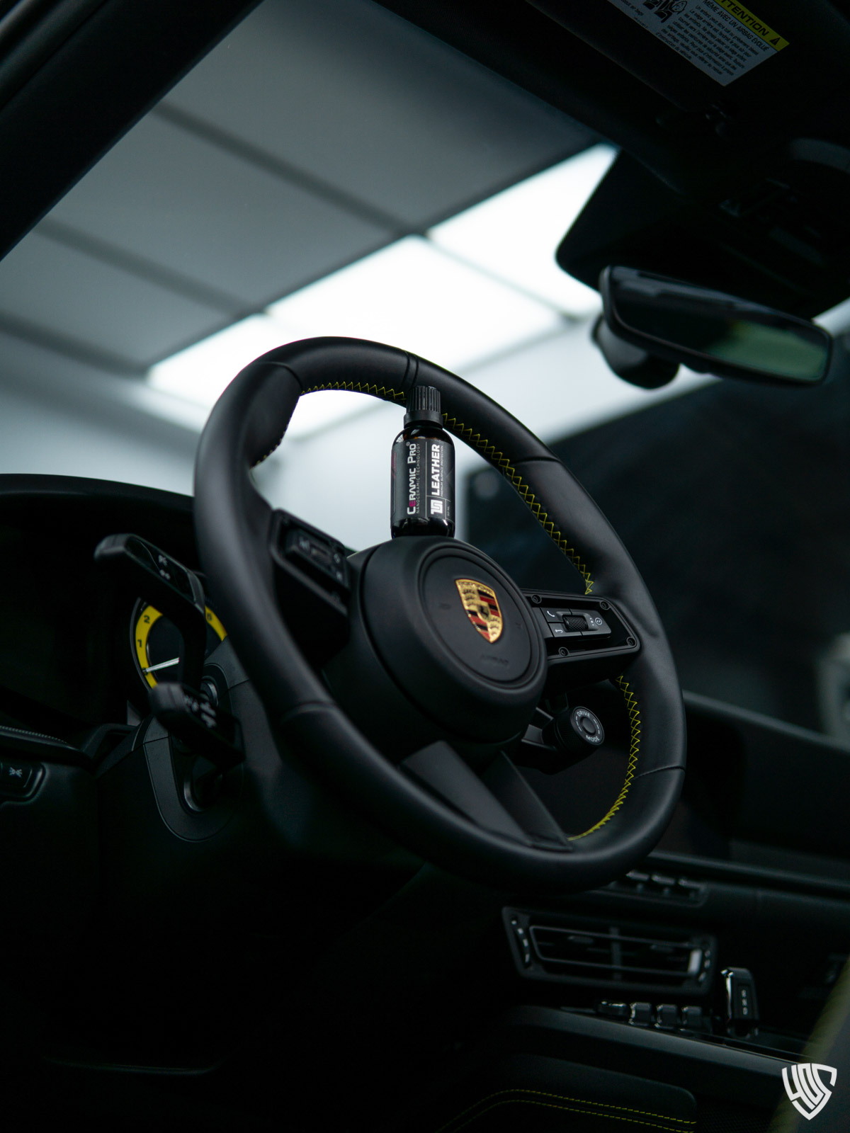 Porsche Interior Protected by Ceramic Pro